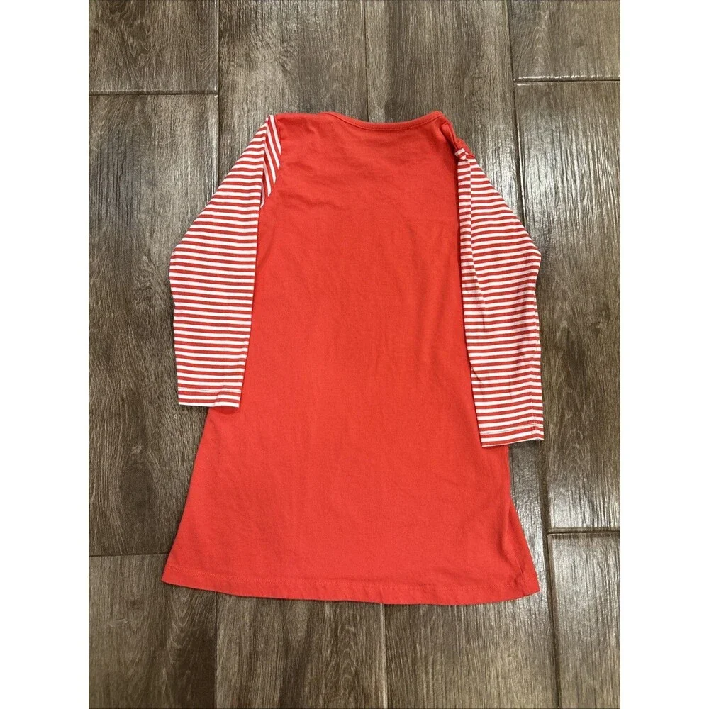 Girls Size 6 Long Sleeve Dress with Dog‎ 100 Cotton Terrier Dog Puppy Cute EUC